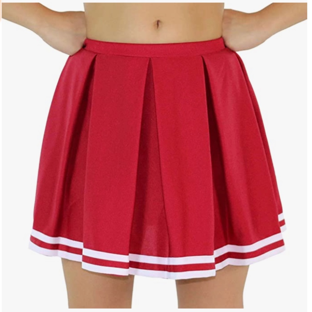 Red Tennis Skirt